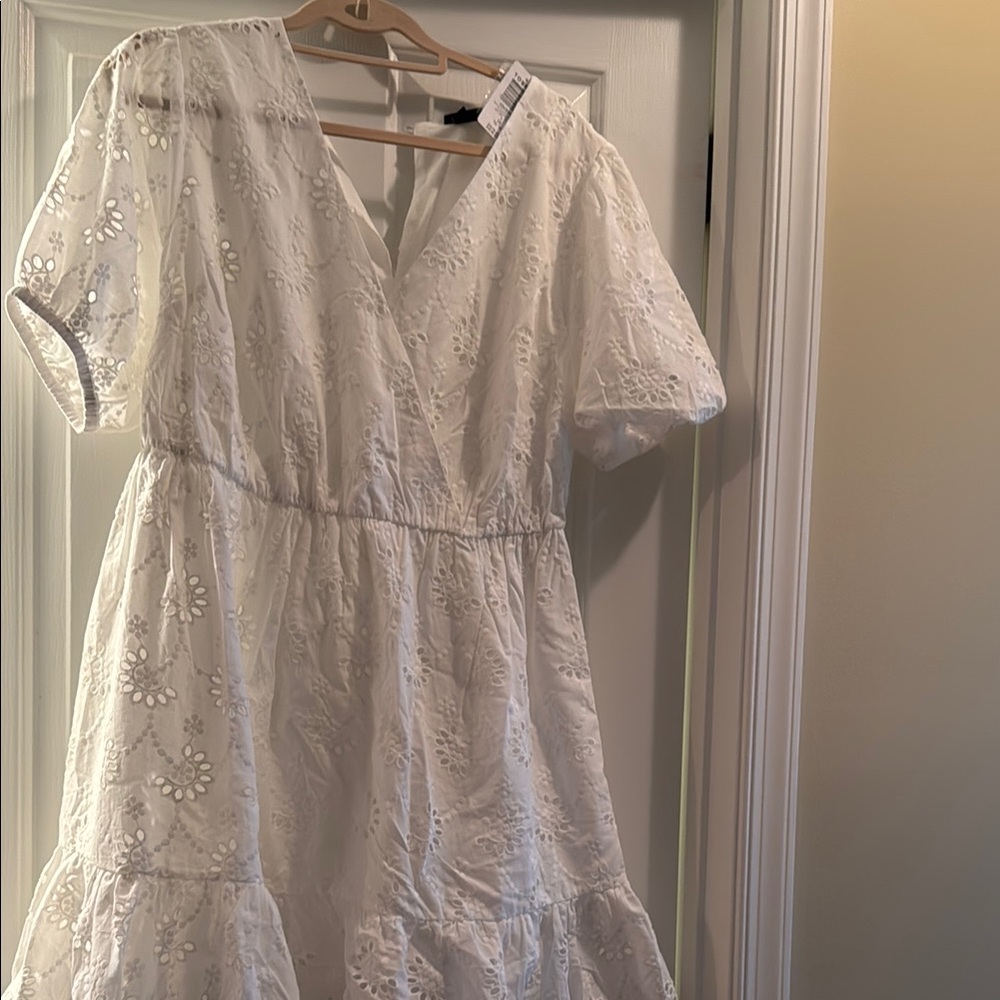 Torrid Cream Puff Sleeve Midi Sundress